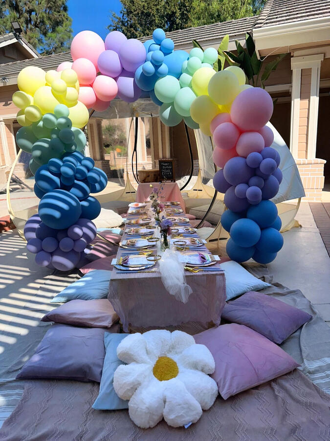 Kids Party Luxury kids birthday celebration designed and coordinated by Just Be Happy Events